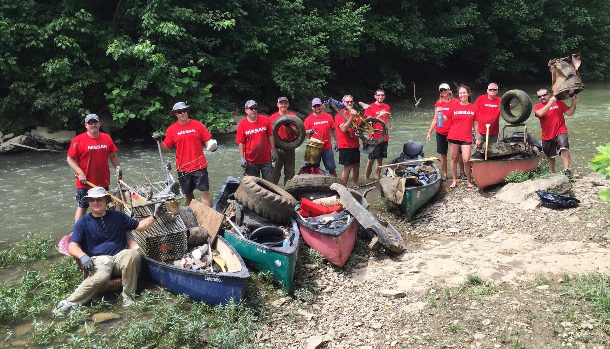 Nissan renews $50,000 grant to the Harpeth River Watershed Assoc